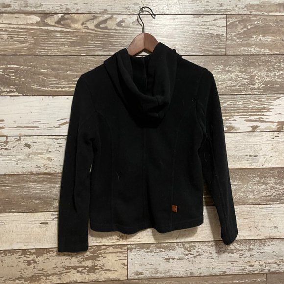REI Black Fleece Zip Up Sweatshirt - Picture 3 of 5